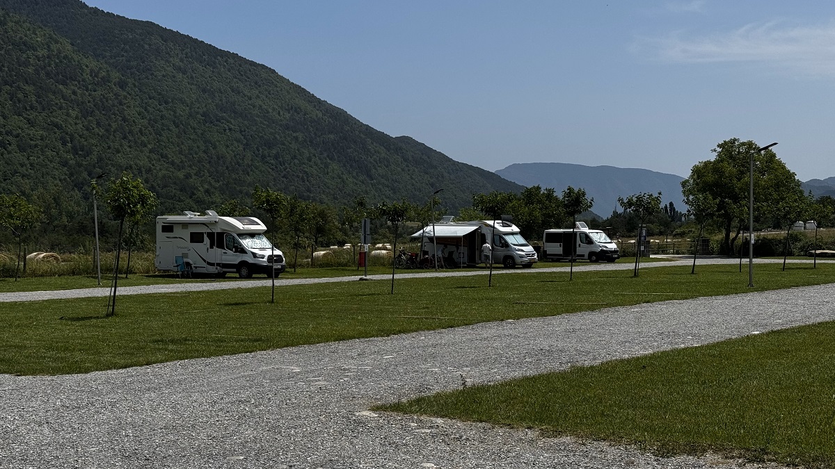 Área de autocaravanas en Fiscal