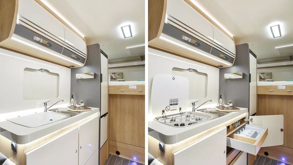 Alquiler de Autocaravana hasta 6 plazas Ci HORON 79M 165cv cambio automático