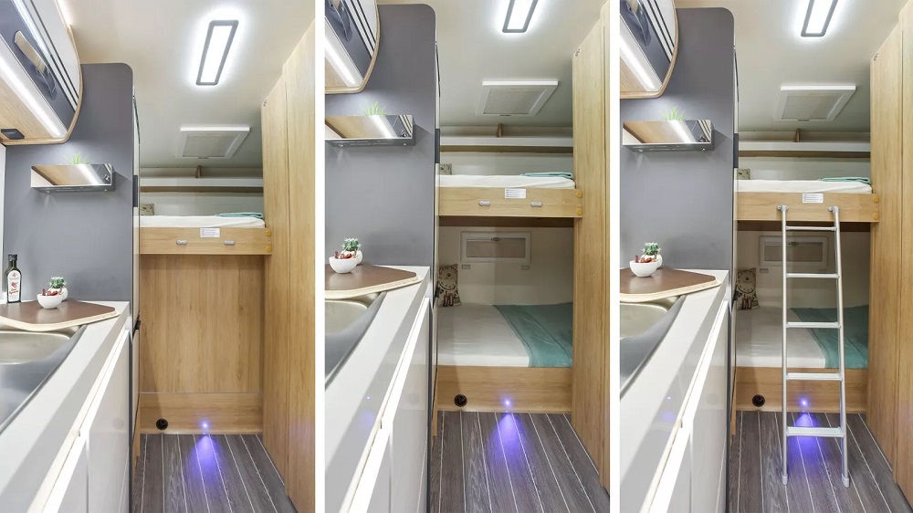 Alquiler de Autocaravana hasta 6 plazas Ci HORON 79M 165cv cambio automático